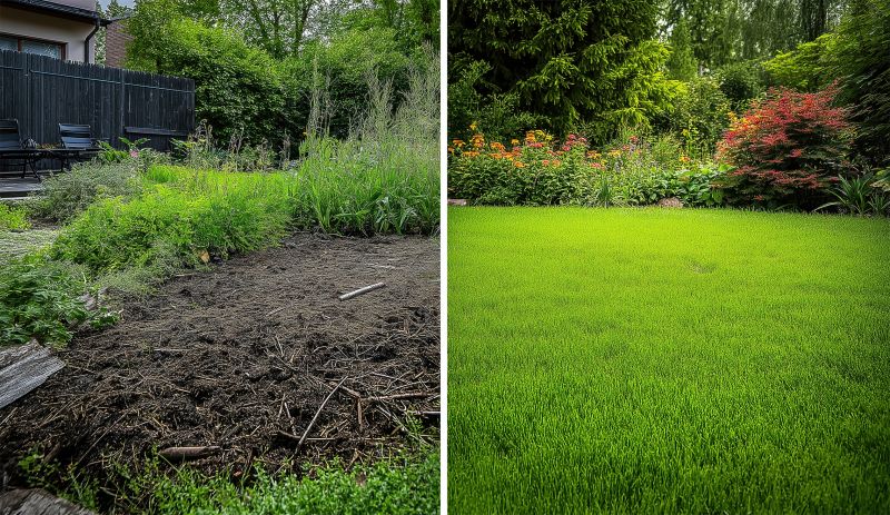 Landscape Before and After